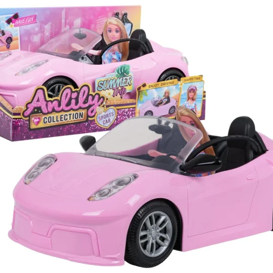 Lutka Marta S Automobilom + Dodaci 3+ 1