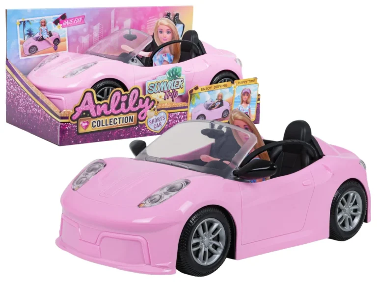 Lutka Marta S Automobilom + Dodaci 3+ 1