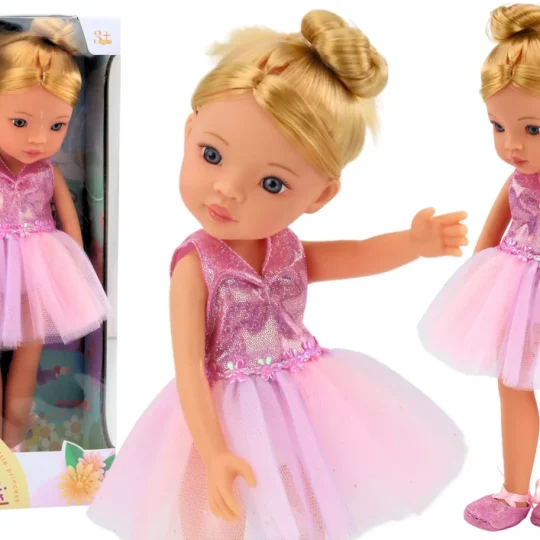 Lutka Balerina Ružičasta 33 Cm 1