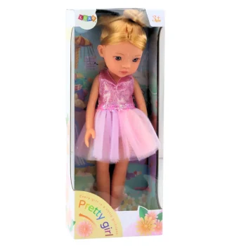Lutka Balerina Ružičasta 33 Cm 4