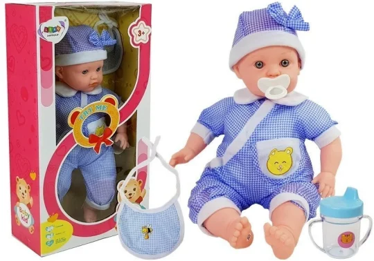 Lutka Beba 45 Cm S Plavom Pidžamom 1