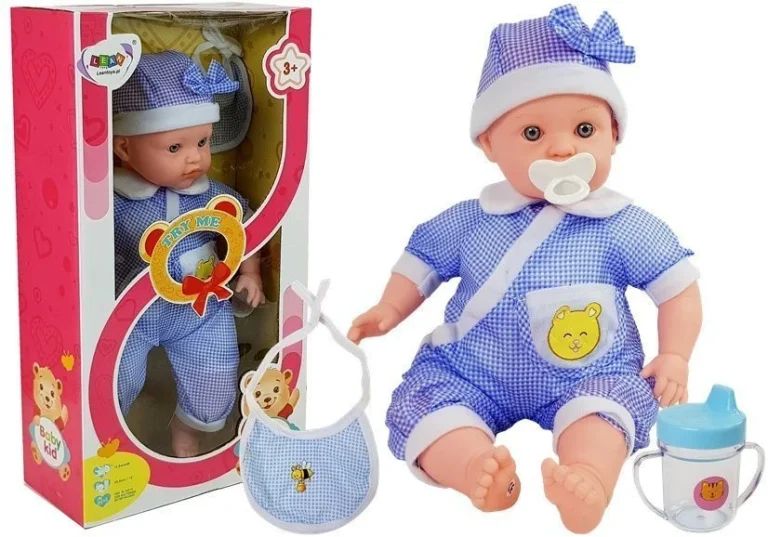 Lutka Beba 45 Cm S Plavom Pidžamom 1