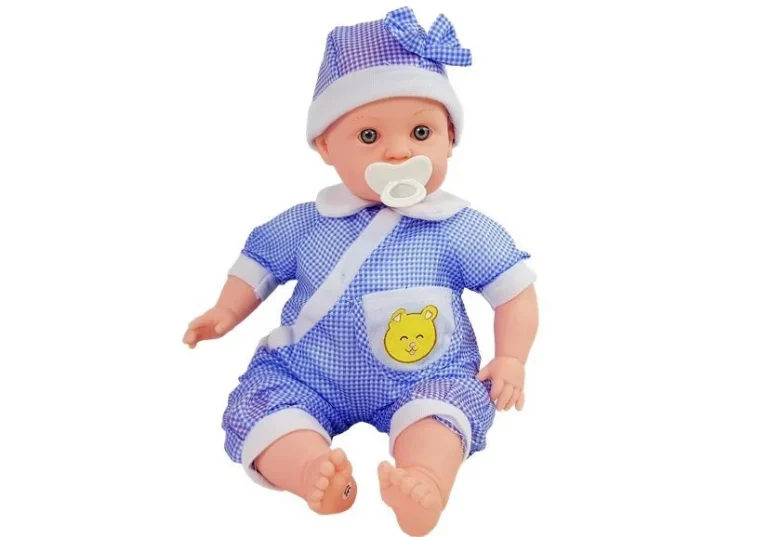 Lutka Beba 45 Cm S Plavom Pidžamom 2