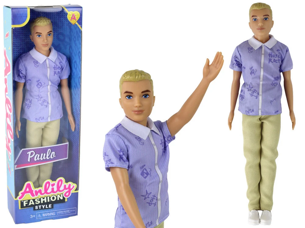 Lutka Dječak Paulo Plava Majica 1