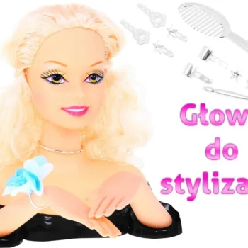 Lutka Glava Za Friziranje Plava 3+ 5