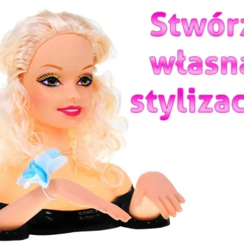 Lutka Glava Za Friziranje Plava 3+ 7