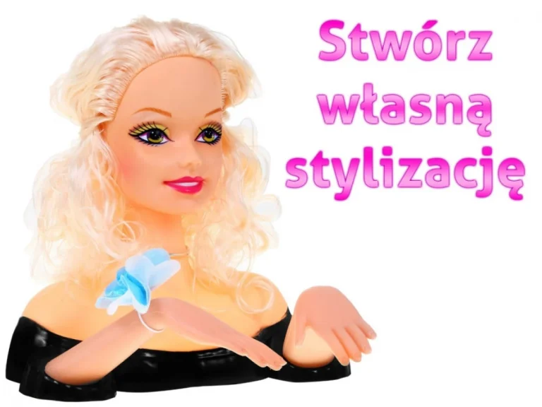 Lutka Glava Za Friziranje Plava 3+ 7