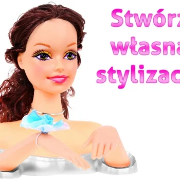 Lutka Glava Za Friziranje Smeđa 3+ 5