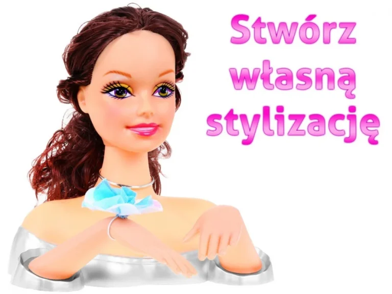 Lutka Glava Za Friziranje Smeđa 3+ 5