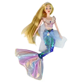 Lutka Sirena Emily Zeleni Rep S Tuljanom 2