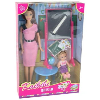 Lutka Učiteljice S Priborom Za Učenike 6