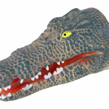 Lutka Za Ruku Krokodil, Siva 2