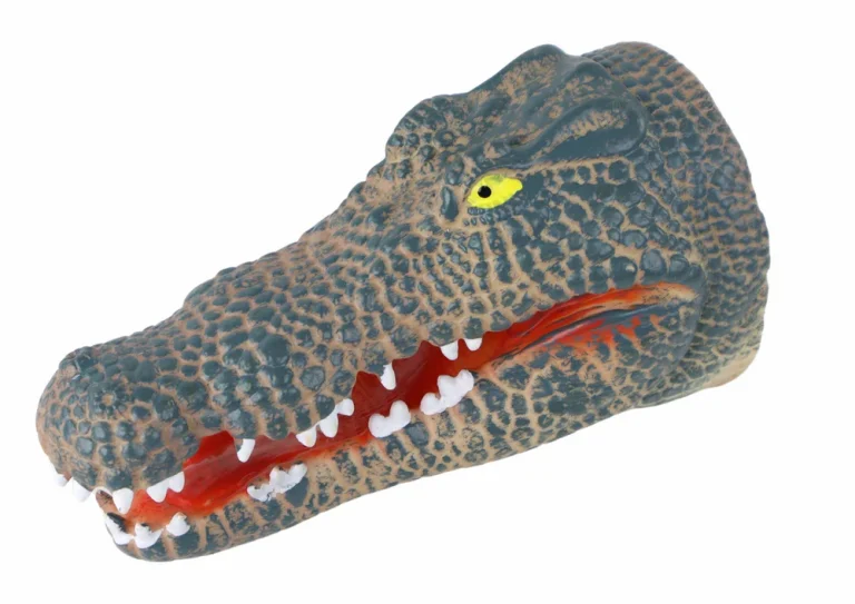 Lutka Za Ruku Krokodil, Siva 2