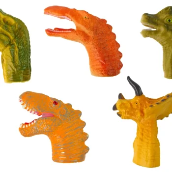 Lutke Za Prste Dinosauri 5 Kom ~8 Cm 2