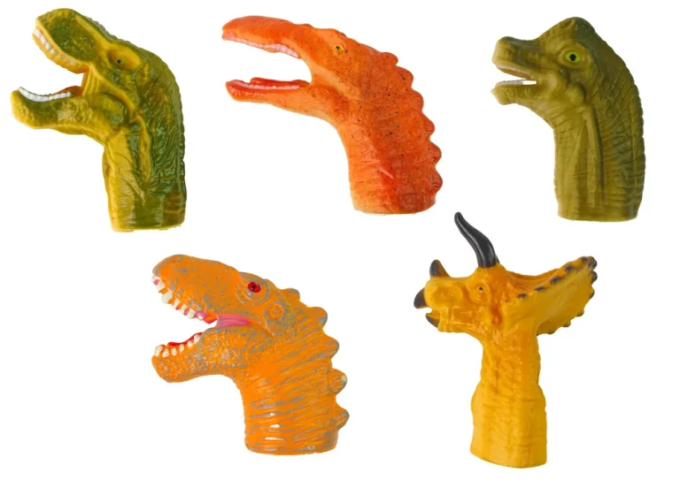 Lutke Za Prste Dinosauri 5 Kom ~8 Cm 2