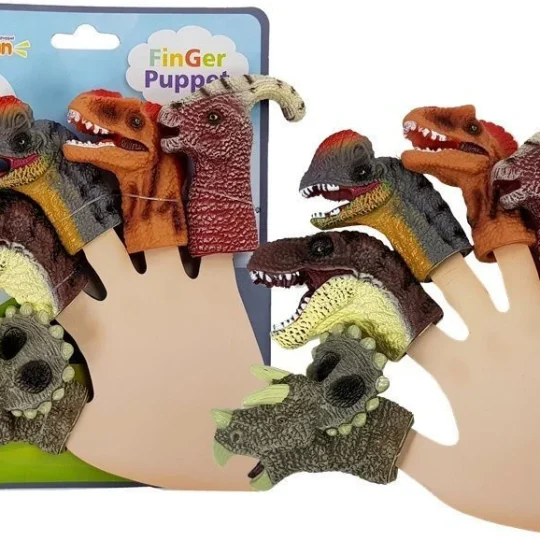 Lutke Za Prste Dinosauri, 5 Kom 1