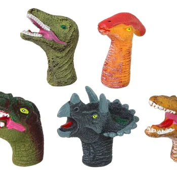 Lutke Za Prste Dinosauri šareni 5 Kom 2