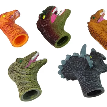 Lutke Za Prste Dinosauri šareni 5 Kom 3
