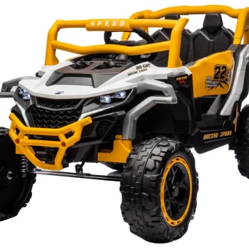 M1 Bijelo žuto Vozilo Na Baterije 4x4 Auto Na Akumulator 2