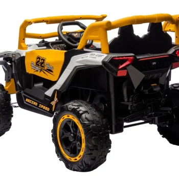 M1 Bijelo žuto Vozilo Na Baterije 4x4 Auto Na Akumulator 4