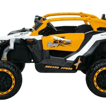 M3 Žuto Bijelo Vozilo Na Baterije 4x4 Auto Na Akumulator 4