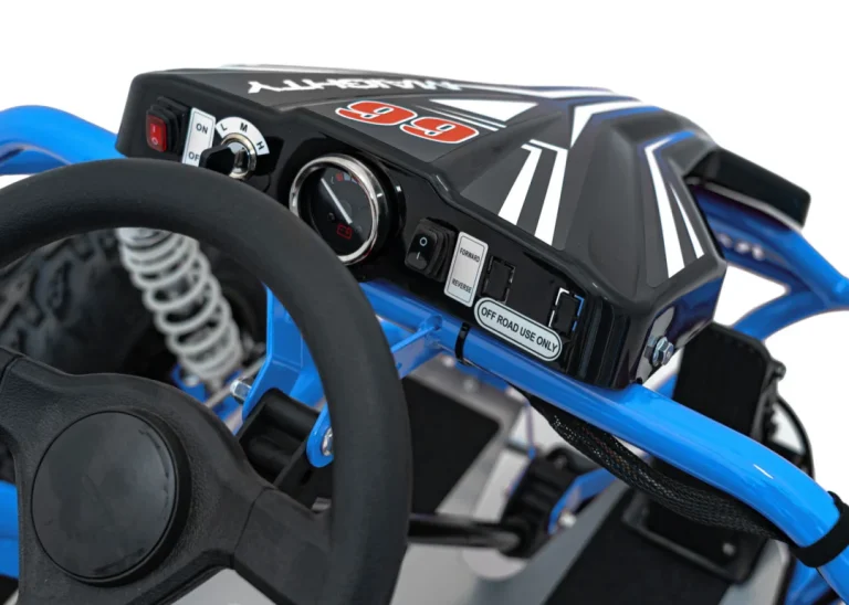 Maighty Električno Gokart Vozilo Plavi Buggy Na Akumulator 19
