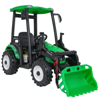 Mega D68 Traktor S Prikolicom Zeleni 10