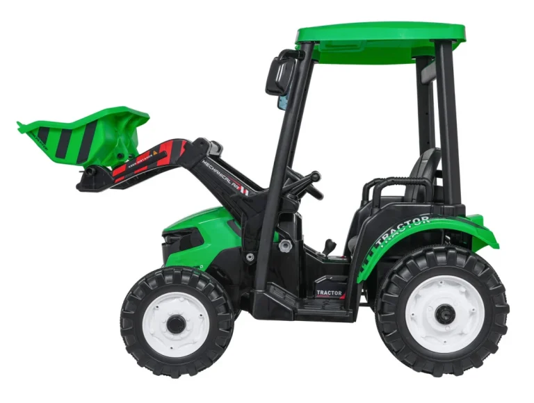 Mega D68 Traktor S Prikolicom Zeleni 13