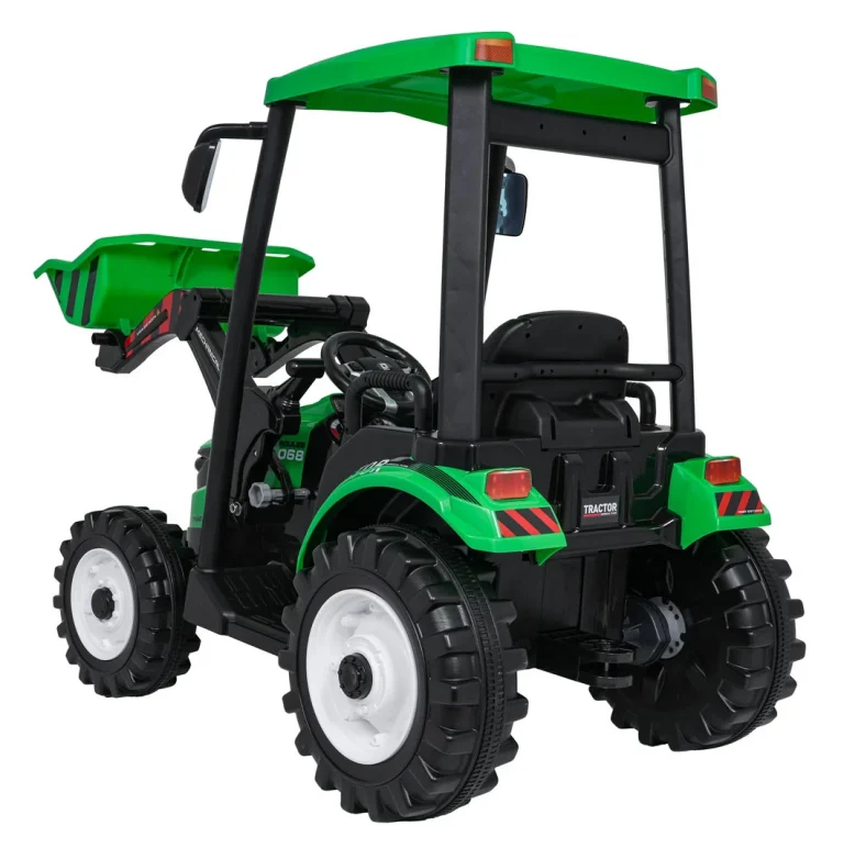 Mega D68 Traktor S Prikolicom Zeleni 16