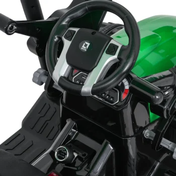 Mega D68 Traktor S Prikolicom Zeleni 19