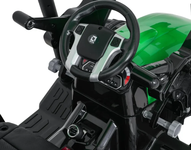Mega D68 Traktor S Prikolicom Zeleni 19