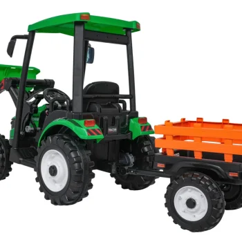 Mega D68 Traktor S Prikolicom Zeleni 5