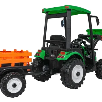 Mega D68 Traktor S Prikolicom Zeleni 6