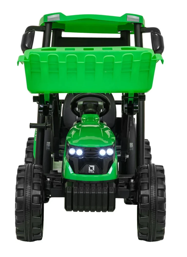 Mega D68 Traktor S Prikolicom Zeleni 8