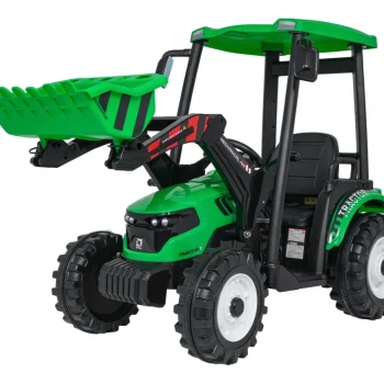 Mega D68 Traktor S Prikolicom Zeleni 9