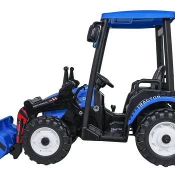 Mega Traktor D68 S Prikolicom Plavi 12