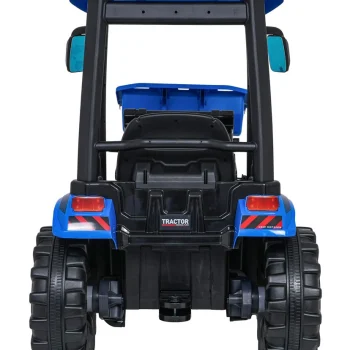Mega Traktor D68 S Prikolicom Plavi 16