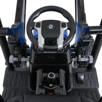 Mega Traktor D68 S Prikolicom Plavi 19