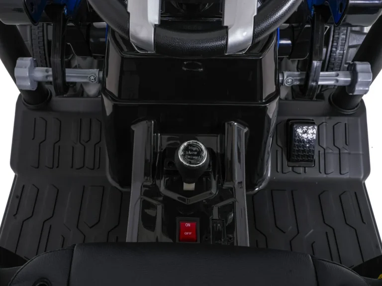 Mega Traktor D68 S Prikolicom Plavi 22