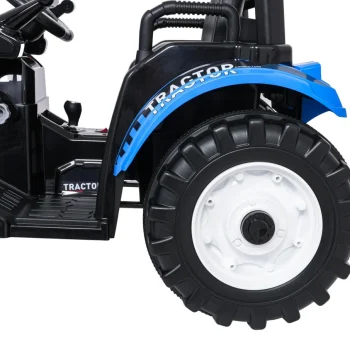 Mega Traktor D68 S Prikolicom Plavi 31