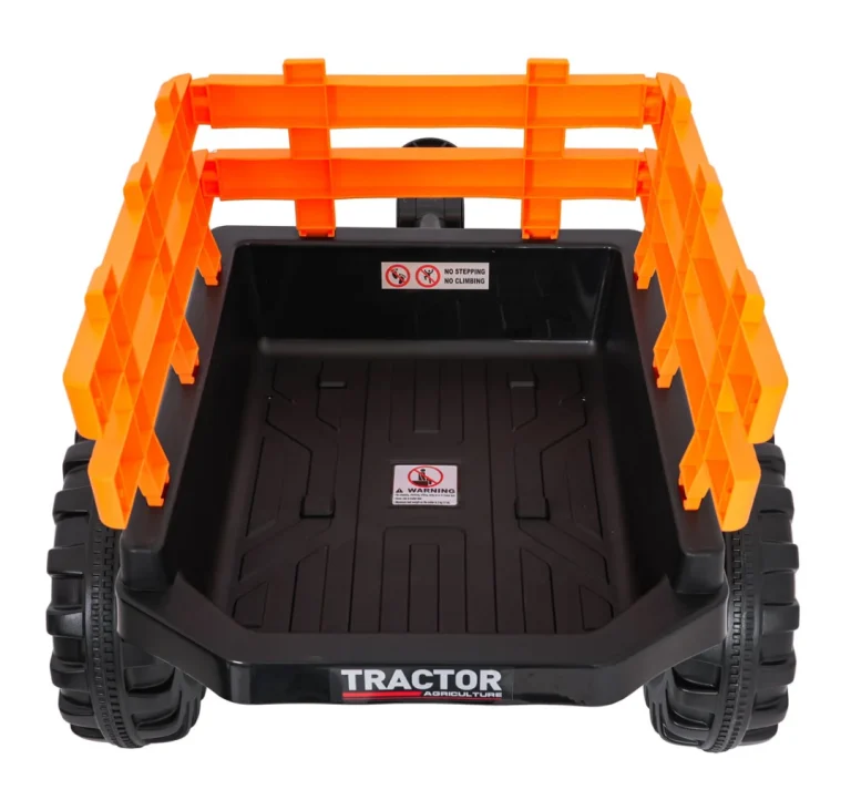 Mega Traktor D68 S Prikolicom Plavi 34