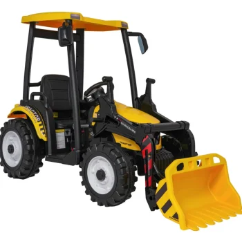 Mega Traktor D68 S Prikolicom žuti 13