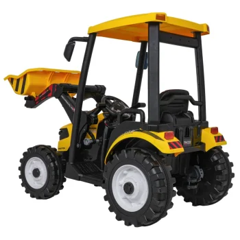 Mega Traktor D68 S Prikolicom žuti 14