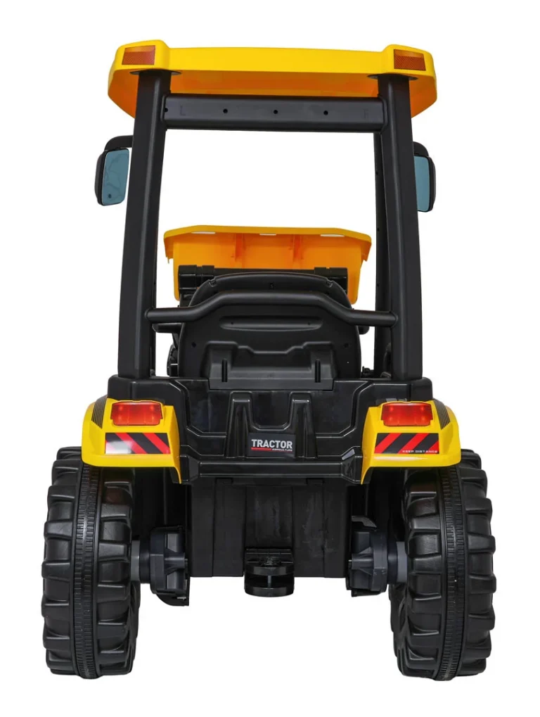 Mega Traktor D68 S Prikolicom žuti 15