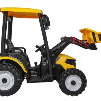 Mega Traktor D68 S Prikolicom žuti 17