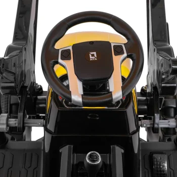Mega Traktor D68 S Prikolicom žuti 18