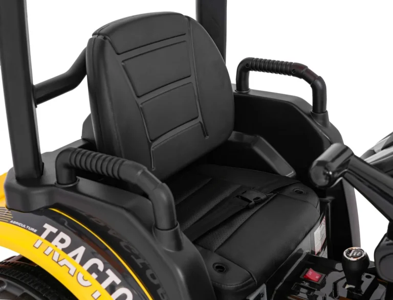Mega Traktor D68 S Prikolicom žuti 25