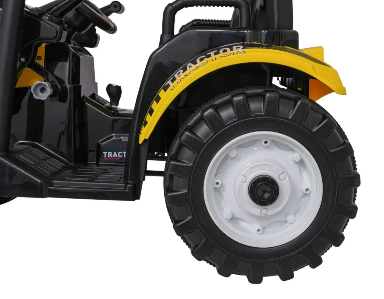 Mega Traktor D68 S Prikolicom žuti 27