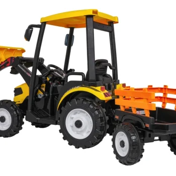 Mega Traktor D68 S Prikolicom žuti 6