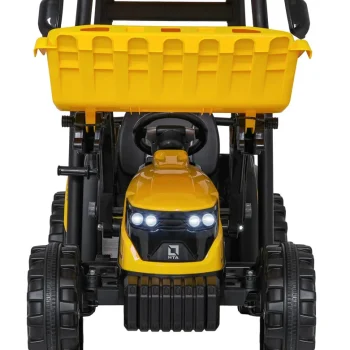 Mega Traktor D68 S Prikolicom žuti 7